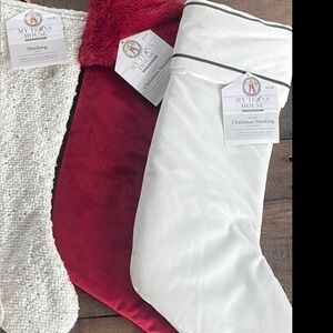 My Texas House Christmas Stockings (Set of 3 Stockings)